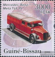 Guinea-Bissau 3380 (complete. Issue) Unmounted Mint / Never Hinged 2006 Fire Truck - Guinée-Bissau