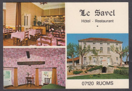 125406/ RUOMS, Hôtel-Restaurant *Le Savel* - Ruoms