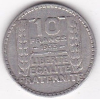 10 Francs Turin 1933, En Argent - 10 Francs
