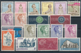 Luxemburg Postfrisch Flüchtlingsjahr 1960 Flüchtlingsjahr, Caritas Europa U.a  (10377652 - Unused Stamps