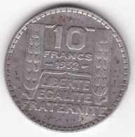 10 Francs Turin 1932, En Argent - 10 Francs