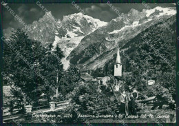 Aosta Courmayeur Entreves Foto FG Cartolina ZK5306 - Aosta