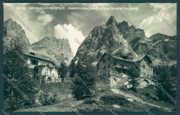 Trento Canazei Rifugio Contrin Marmolada Cima Ombretta Foto Cartolina ZC4619 - Trento