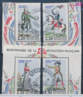 Frankreich 2724-2727 (kompl.Ausg.) Gestempelt 1989 Französische Revolution (10387942 - Oblitérés