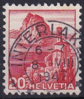 Helvetia Suisse Interlaken - Used Stamps