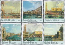 Guinea-Bissau 2225-2230 (complete. Issue) Unmounted Mint / Never Hinged 2003 Rescue Venedigs - Guinea-Bissau