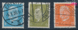 Deutsches Reich 454,465-466 (kompl.Ausg.) Gestempelt 1931/32 Reichspräsidenten (10342540 - Gebraucht