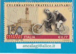 USATI ITALIA 2003 - Ref.0893 "ALINARI" 1 Val. - - 2001-10: Usados