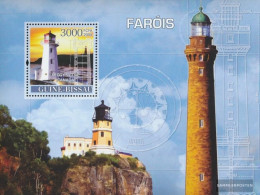 Guinea-Bissau Miniature Sheet 631 (complete. Issue) Unmounted Mint / Never Hinged 2008 Lighthouses - Guinea-Bissau