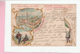 EXPOSITION DE 1900 CHICOREE NOUVELLE HONGROIS - Advertising