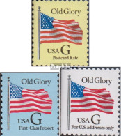 USA 2534-2536 (kompl.Ausg.) Postfrisch 1994 Flaggen - Ungebraucht