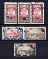 Martinique - 1922 - Aspects De La Martinique  Surch   - N° 86 à 91   Oblit - Used - Used Stamps