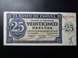 BILLETE 25 PESETAS 1936 SIN CIRCULAR SC-  / AUNC++ UNCIRCULATED SPAIN BANKNOTE  *COMPRAS MULTIPLES CONSULTAR* - 25 Peseten