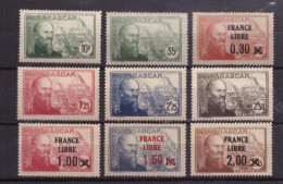 MADAGASCAR - Jean Laborde - Lot De 9 Timbres Neufs ** / * - Cote 40 € - Nuevos