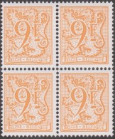 Belgique 1985  COB 2159 P X 4. 9 F Lion Héraldique Avec Banderole, Papier Polyvalent. Cote 110 €. Neuf Sans Charnière - Ongebruikt