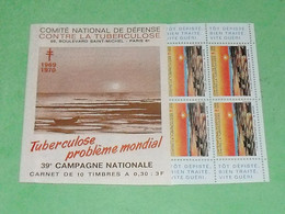 TC29 / ANTITUBERCULEUX  : Carnet De 1969/1970    Neuf ** MNH - Antitubercolosi