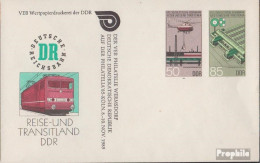DDR U3 Amtlicher Umschlag Gefälligkeitsgestempelt Gebraucht 1985 Bedarfsger. Verw. - Enveloppes - Oblitérées