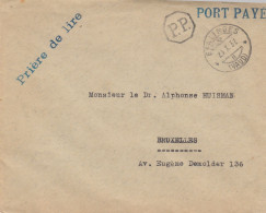 Epalinges 1932 Port Paye - Covers & Documents