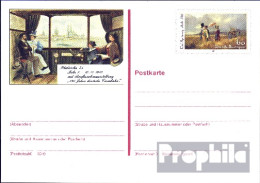 BRD PSo11 Sonderpostkarte Gefälligkeitsgestempelt Gebraucht 1985 Wanderer - Autres & Non Classés