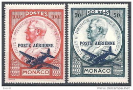 MONACO PA N° 13/14 NEUF** TTB - Airmail