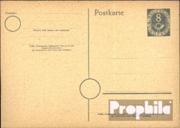 BRD P11II Amtliche Postkarte Gebraucht 1951 Posthorn - Otros & Sin Clasificación