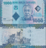 Tansania Pick-Nr: 41, Signatur 17 Bankfrisch 2019 1.000 Shilingi - Tanzania