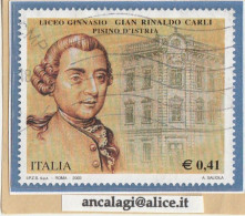 USATI ITALIA 2003 - Ref.0898 "LICEO GINNASI - PISINI D'ISTRIA" 1 Val. - - 2001-10: Used