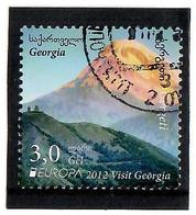 Georgia .2013  EUROPA 2012 (Visit Georgia,Mountains). 1v: 3.0  Used Stamps - Georgië