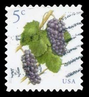 Etats-Unis / United States (Scott No.5177 - Raisins / Grapes) (o) - Oblitérés