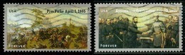 Etats-Unis / United States (Scott No.4980-81 - CIVIL WAR SESQUICENTENNIAL) (o) - Used Stamps