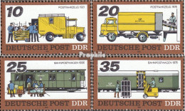 DDR 2299-2302 (kompl.Ausgabe) Postfrisch 1978 Transportmittel - Ungebraucht