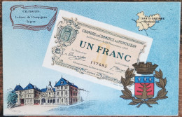 CARTE POSTALE Billet 1 Franc Chambre De Commerce De MONTAUBAN - Tarn Et Garonne - Montauban