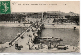 175 Panorama De La Place De La Concorde - Mehransichten, Panoramakarten