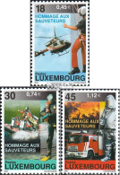 Luxemburg 1532-1534 (kompl.Ausg.) Postfrisch 2001 Rettungskräfte - Nuevos