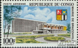 Kongo (Brazzaville) 62 (kompl.Ausg.) Postfrisch 1965 Rathaus Von Brazzaville - Nuevas/fijasellos