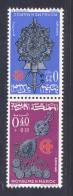 MAROC N°  507A ** MNH Neufs Sans Charnière, TB (D7775) Croissant Rouge, Paires Tête Bêche - 1966 - Marokko (1956-...)