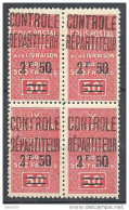 ALGERIE COLIS POST  YVERT N° 26 / MAURY N° 34 X  4   NEUF** TB - Parcel Post