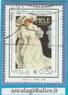 USATI ITALIA 2003 - Ref.0905A "ARTE DEI POSTER" 1 Val. - - 2001-10: Used