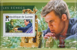 Guinea Miniature Sheet 2511 (complete. Issue) Unmounted Mint / Never Hinged 2015 Chess - Guinea (1958-...)