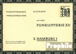 BRD FP11 Funklotterie-Postkarte Gefälligkeitsgestempelt Gebraucht 1965 Bauwerke I - Autres & Non Classés