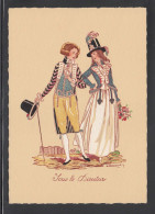 CARTE POSTALE NON CIRCULEE  FETES - COUTUMES ET COSTUMES - Autres & Non Classés