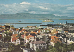 Reykjavik - Harbour And Mt Esja - Island