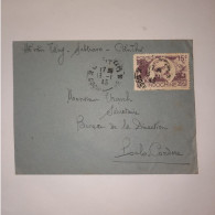 03K6 TRES RARE - ANCIENNE LETTRE ENVELOPPE INDOCHINE 1945 VERS BAGNE POULO CONDORE - Andere-Azië