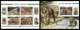 Guinea Bissau 2023 Big Cats. (305) OFFICIAL ISSUE - Big Cats (cats Of Prey)