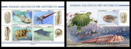 Guinea Bissau 2023 Prehistoric Water Animals. (312) OFFICIAL ISSUE - Preistorici