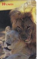 TARJETA DE ITALIA DE DELTA CARD DE UN LEON (LION) - Autres & Non Classés