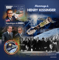 Djibouti 2023 Tribute To Henry Kissinger. Space. (620b) OFFICIAL ISSUE - Africa