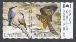 Greece 2019 Europa Cept "National Birds" Set MNH - Unused Stamps