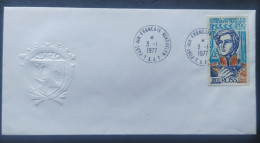 Enveloppe Premier Jour Ross Timbre N° 62 TAAF Kerguelen 1977 - FDC