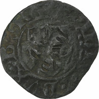 Pays-Bas Bourguignons, Philippe Le Hardi, Double Mite, 1384-1404, Cuivre, TB+ - Altri & Non Classificati